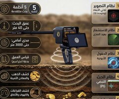 ديب سيكر Deep Seeker | جهاز كشف الذهب والكنوز