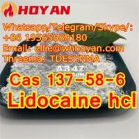 Lidocaine hcl powder cas 137-58-6 +86 19565688180