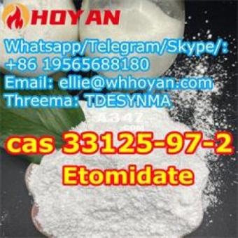 Top manufacturer cas 33125-97-2 Etomidate powder +86 19565688180 - 2/2