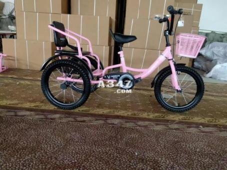 Baby Tricycle 3 Wheel Children Trike Kids Tricycle with Two Seat