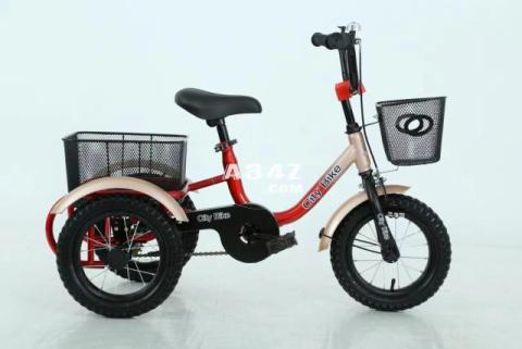 Baby Tricycle 3 Wheel Children Trike Kids Tricycle with Two Seat