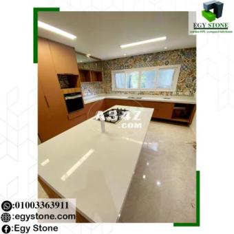 كاونتر توب وقرص للمطابخ من الكوريان corian