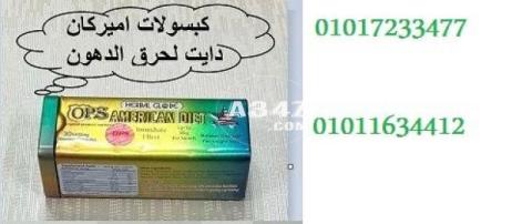 كبسولات اميركان دايت لحرق الدهون والتخسيس01017233477