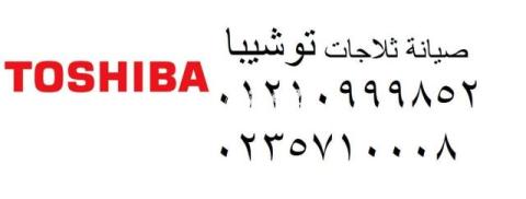 الخط الساخن لصيانة ثلاجات toshiba حدائق القبة 01223179993