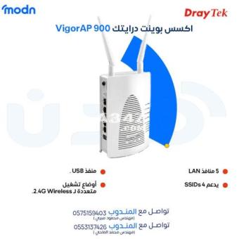 استمتع بتغطية Wi-Fi قوية مع أكسس بوينت درايتك - 2/2