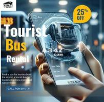 15% discount on renting a Mercedes 50-passenger bus