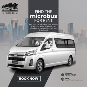 microbus for rent with air conditioning