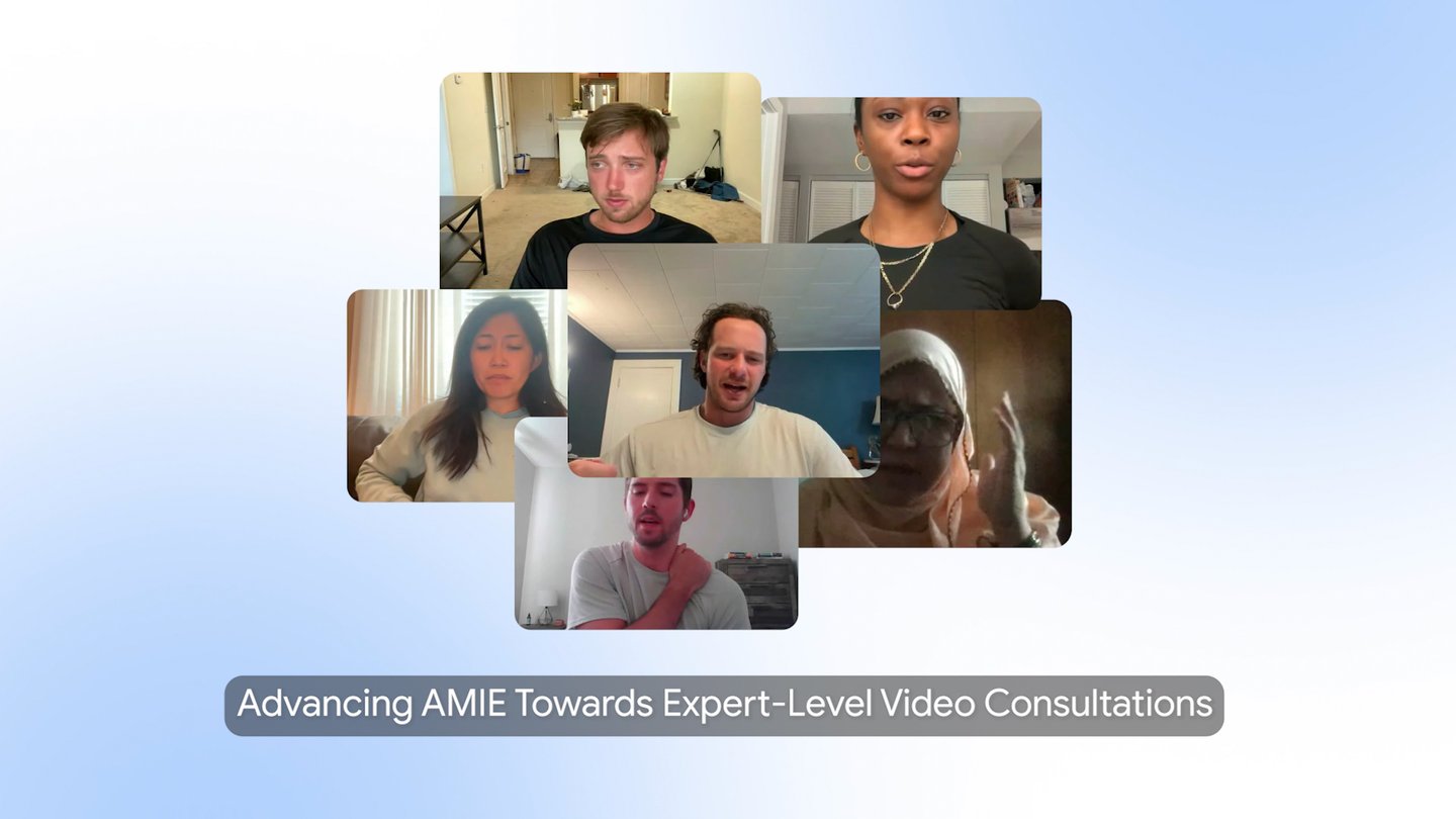 Revolutionizing Healthcare: AMIE's AI-Powered Video Consultations