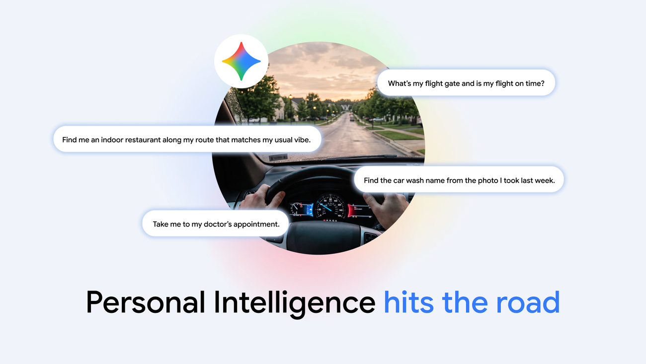 Experience Enhanced Driving with Gemini's Personal Intelligence